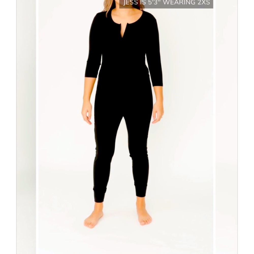 Monday Romper in black by Smash and Tess